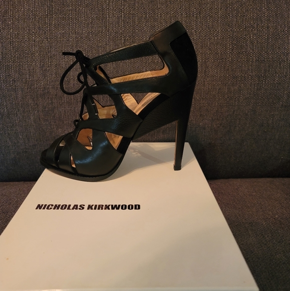 Nicholas Kirkwood Lace up heels - Picture 4 of 12